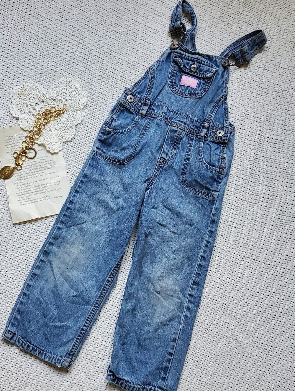 Vtg Oshkosh Denim Overalls